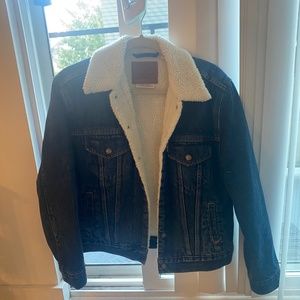 Levi's EX-BOYFRIEND SHERPA TRUCKER JACKET